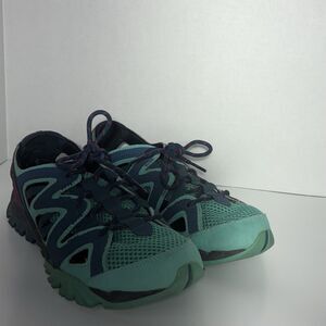 Merrell Women’s Waterpro Maipo J12848 Size 9 Aqua Teal Mesh Hiking Trail Shoes